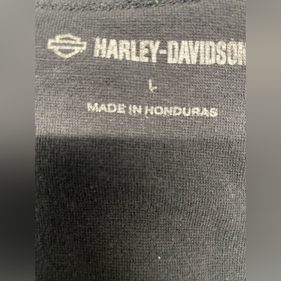 Harley-Davidson® Women's Wounded Warrior Project Tank Top - Black LARGE - Picture 3 of 6